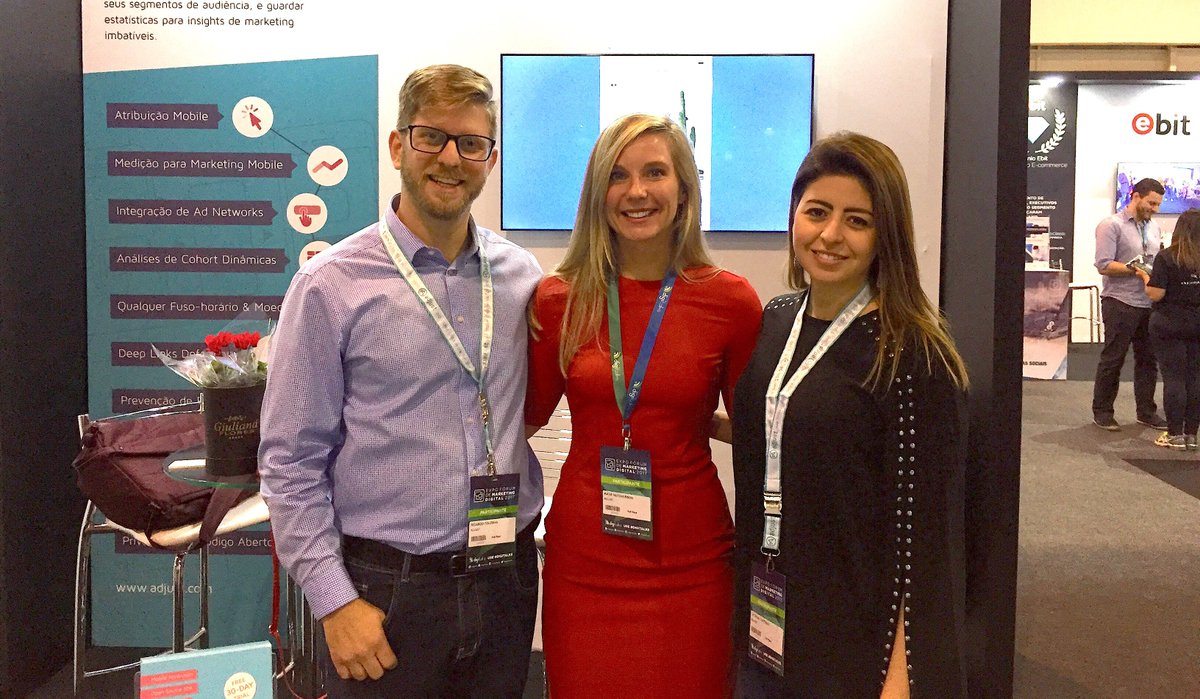 adjustcom's tweet photo. Meets us for #digitalk2017 in Sao Paulo! Katie, our Director of Product will also be at our booth. @digitalksmkt https://t.co/AMHbY4xj4D