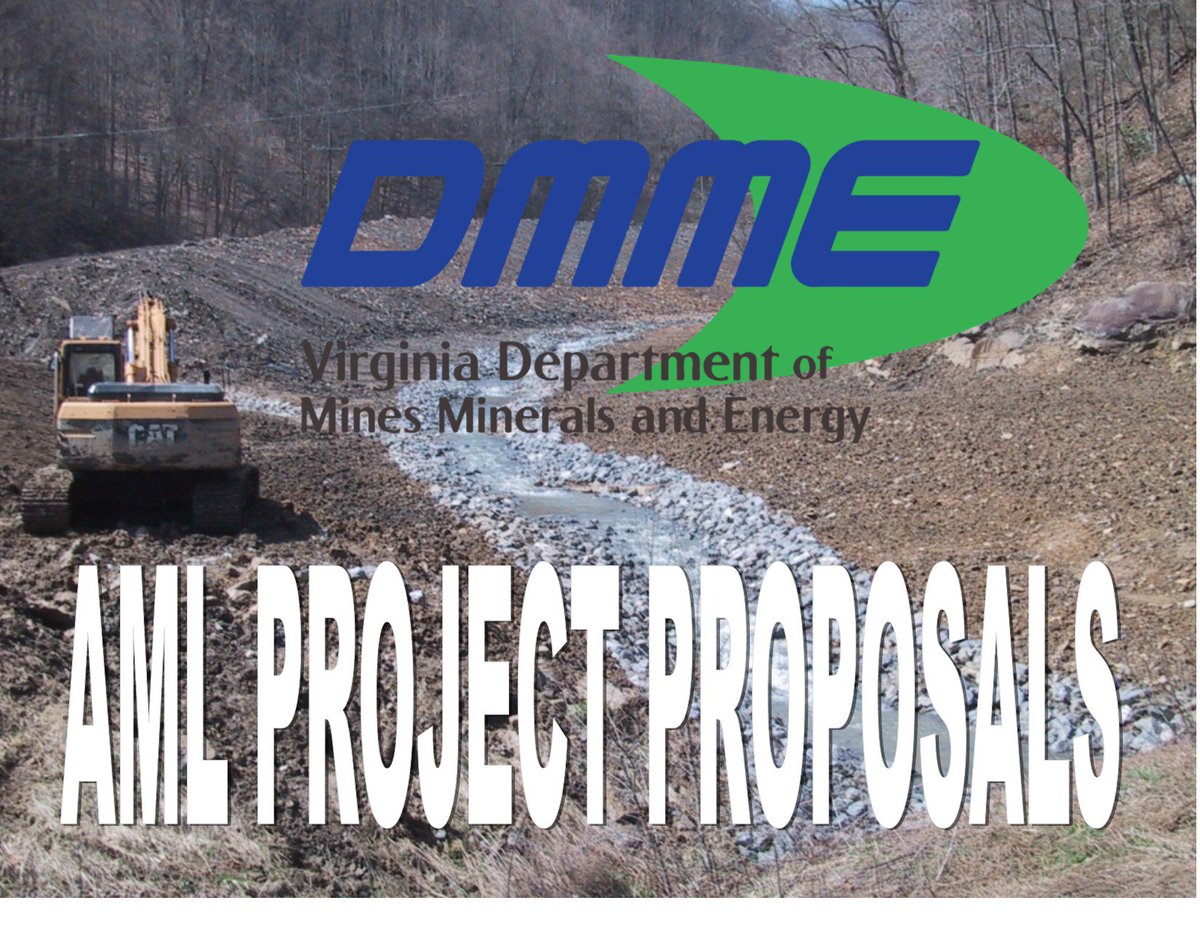 Virginia_Energy's tweet photo. AML project proposals are due in one month. Learn more about the requirements: https://t.co/3v7C8GVT4T https://t.co/hqY5sOUktq