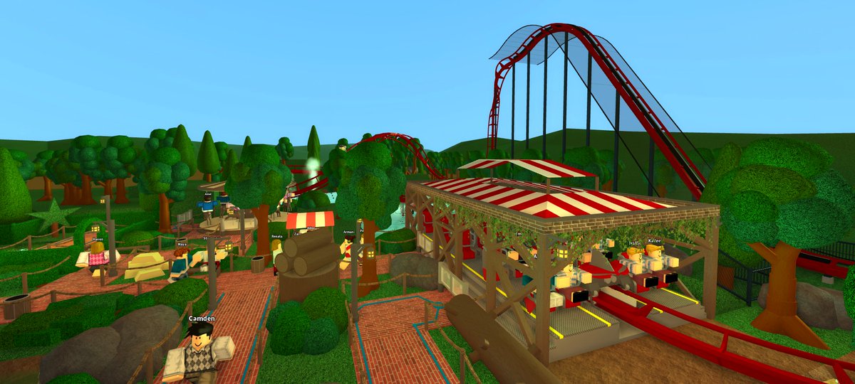 Dennis On Twitter Coming Tomorrow To Theme Park Tycoon 2 If - entrance roblox theme park tycoon 2 ideas