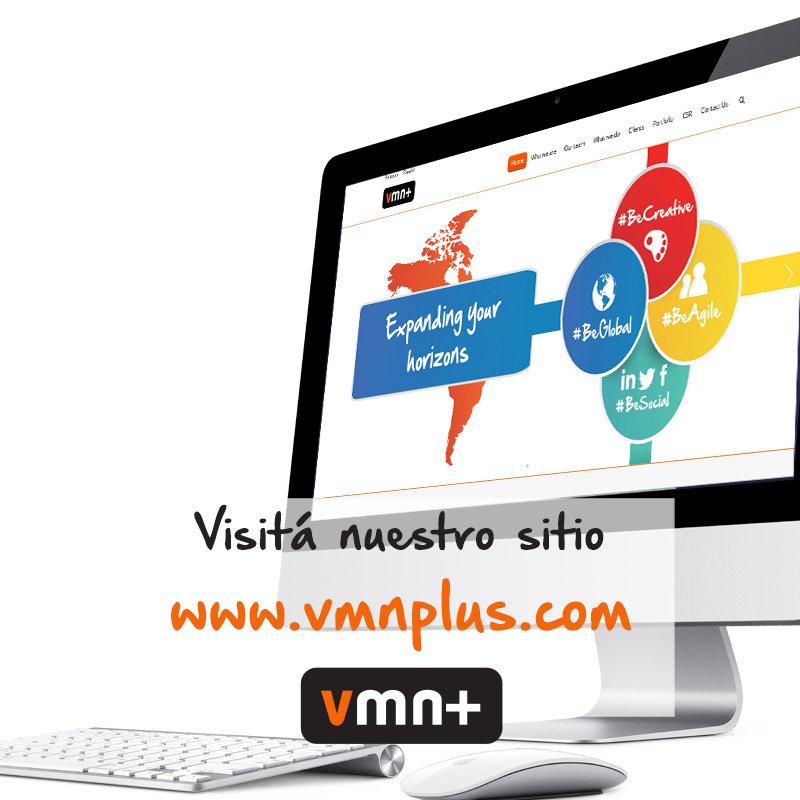 #IT #Telco Conocé nuestro #SitioWeb ¡Sumate! vmnplus.com