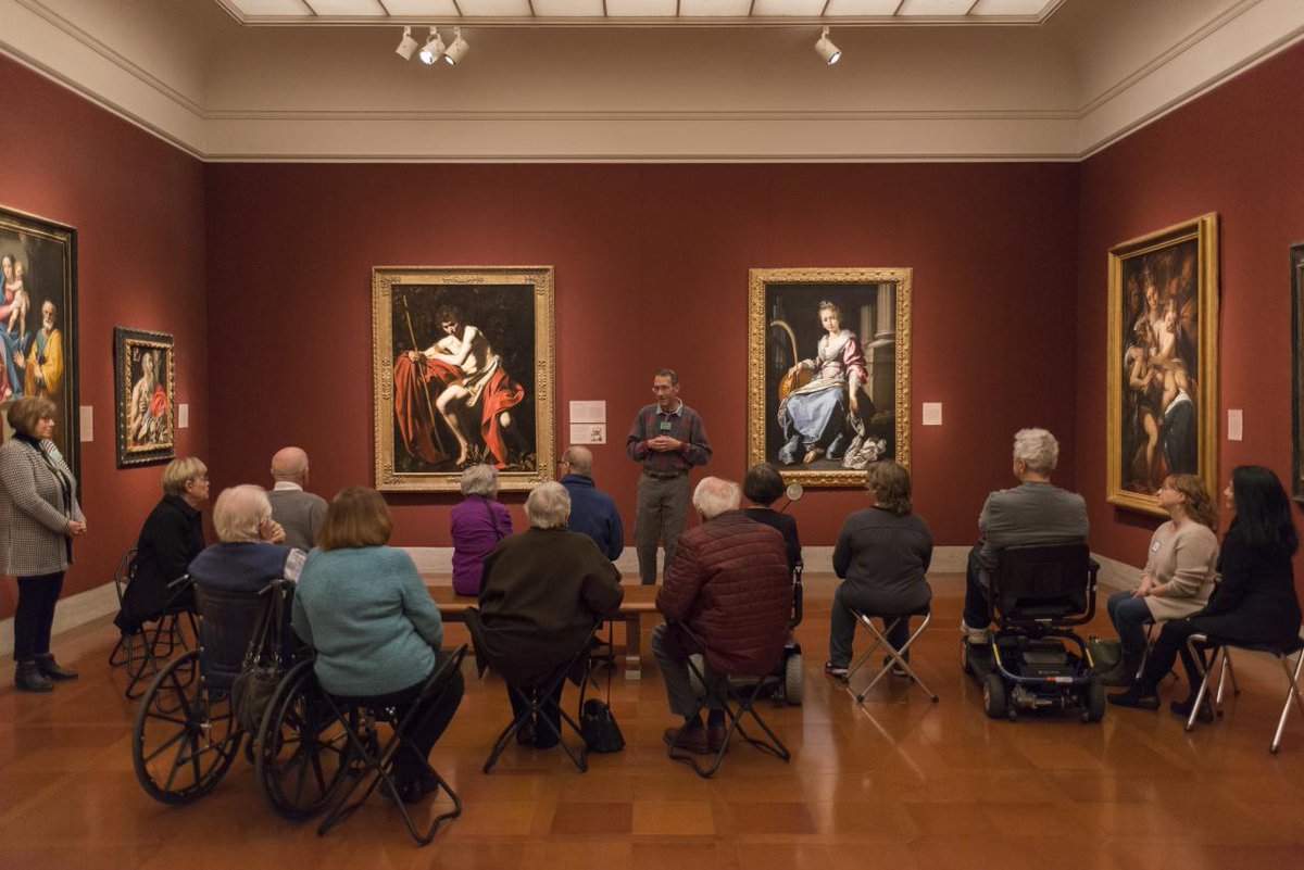 nelson_atkins's tweet photo. Minds in Motion tour Sept. 6 with @ALZKC https://t.co/Jl4oCCoW8p for those w/ memory loss/their caregivers. #accessiblilty https://t.co/wG04vuAl6k