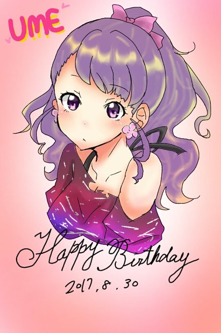 酢だこさんがTwitterに投稿した九条ウメ(ゾンビランドサガ)のイラスト。