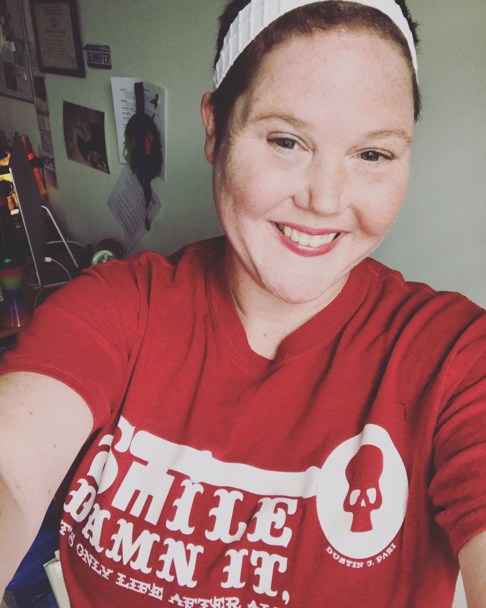 VTDiva01's tweet photo. Giving lots of shouts to @dustinpari for all of his hard work. Keep it up. Thanks for all you do! #SmileDamnIt tshirts are a win! https://t.co/BzczaduvpN