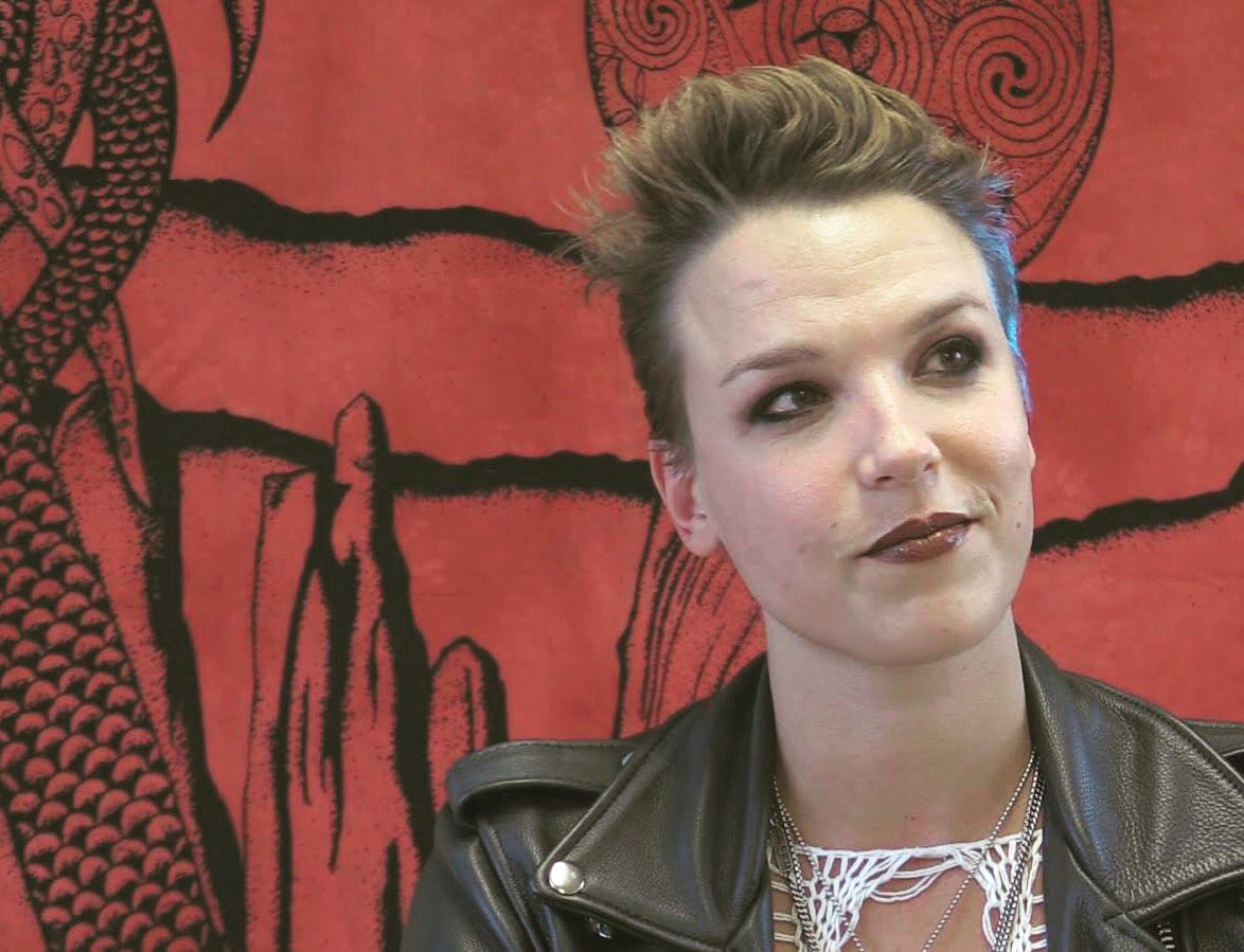 A HUGE thank you to <a href="/LZZYHALE/">Lzzy Hale</a> for appearing in our film last Friday. Hope to catch you on the HJs stage! <a href="/Halestorm/">Halestorm</a> #lzzyhale #musicdoc