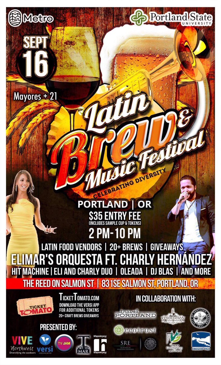 UguetoAI's tweet photo. https://t.co/4tBnpS3Msb #TVJAM #LatinBrewFest
Latin Brew &amp; Music Festival!! https://t.co/gDAf9g9q3S