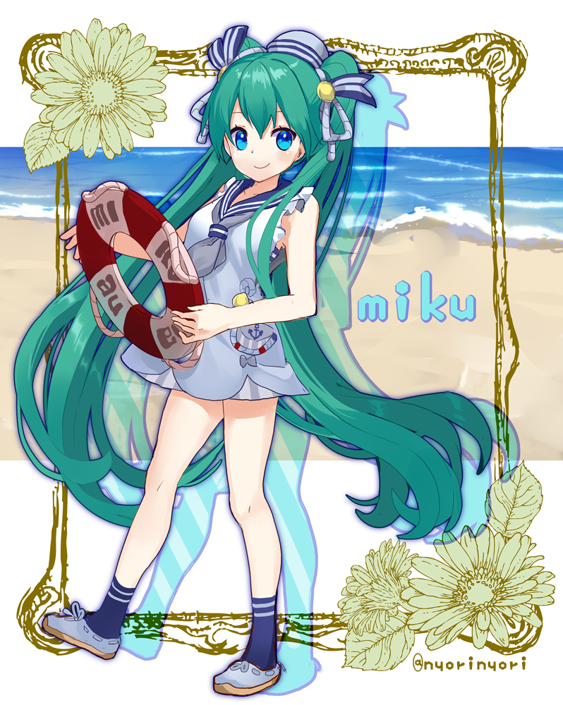 により ミク誕に夏ミク 夏服ミクの方が正しいかな 初音ミク生誕祭17 初音ミク10周年