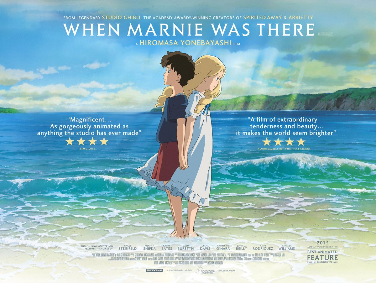 Film4's tweet photo. The Japanese-language (w/English subtitles) version of When Marnie Was There is in our late-night slot at 1.35am. Set your recorders. https://t.co/9e2Zk316vC