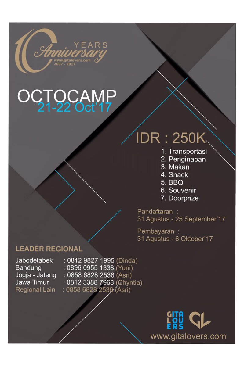 "Satu Dekade Gitalovers"
Yuk ikutan, dan rasakan kebersamaannya! 😍
#Menuju1DekadeGitalovers