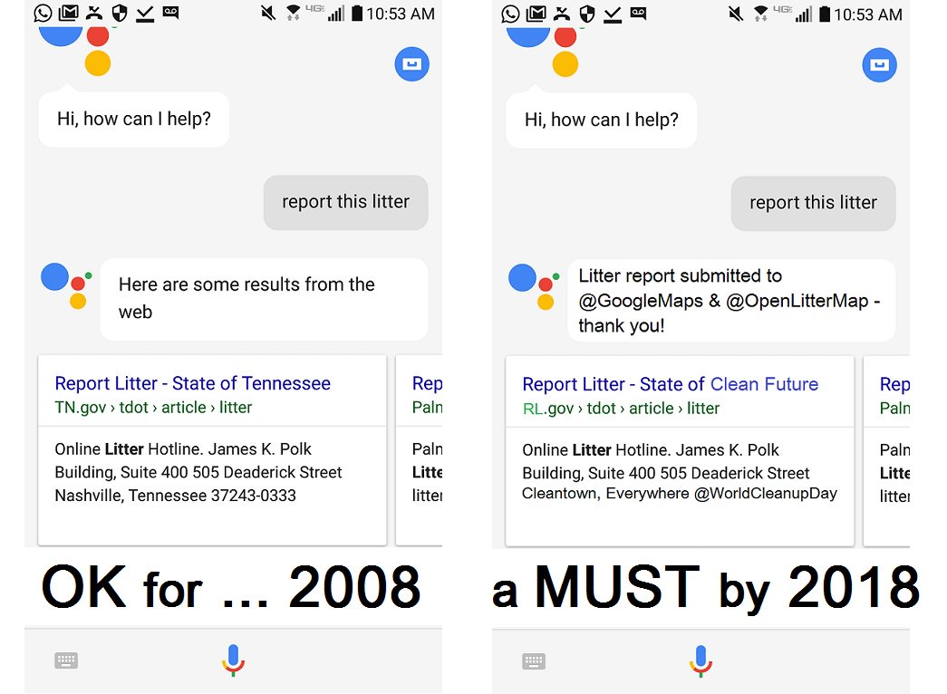 CleanApp's tweet photo. They say #picturesspeaklouder than words, so let's see. RT to get @Google & @AndroidDev to not only #DoNoEvil, but do TONS of #newgood https://t.co/LRHN7wWCUT