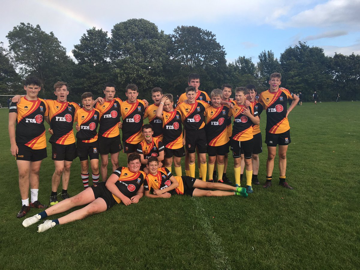 McLarenHSPE's tweet photo. Well done to our U16s who fought hard to the end to secure a victory!! Well done! Great night of rugby @LHS_HWB https://t.co/NTyQB3hbgi