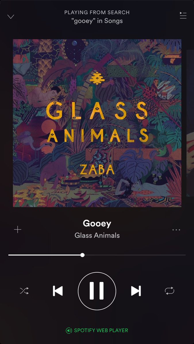Friend introduced me to <a href="/GlassAnimals/">Glass Animals</a> and now I'm obsessed 🎶