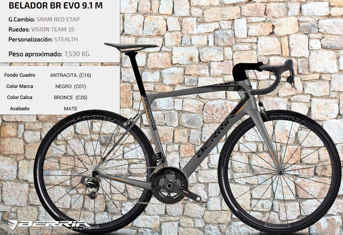BerriaBike's tweet photo. Nuevas opciones ORO/BRONCE para las Series Stealth 
En todos los modelos EVO (Bravo BR EVO, Mako BR EVO y Belador BR EVO) 
#SoyBerria https://t.co/gaMq4L9ykt