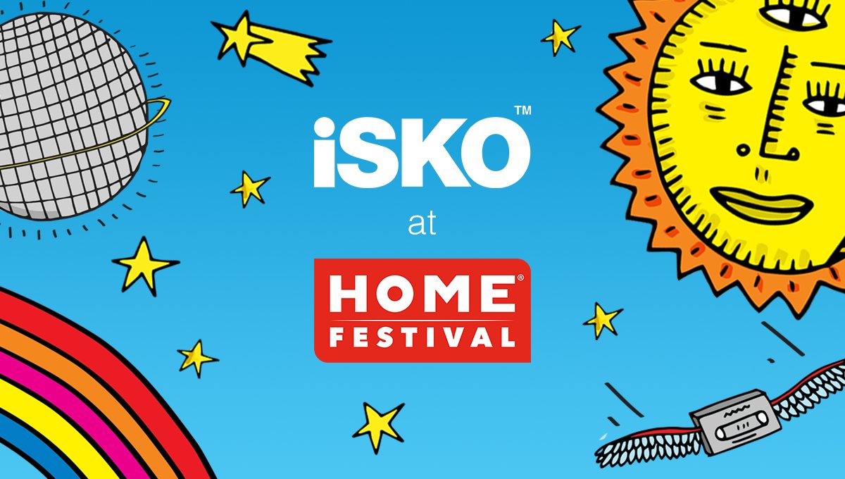 ISKODENIM's tweet photo. The @homefestival1 begins with ISKO™ as prime creative ingredient on site. #DenimInside #HF17 #HomeFestival #DenimInsideArt https://t.co/XajvUQo7tD