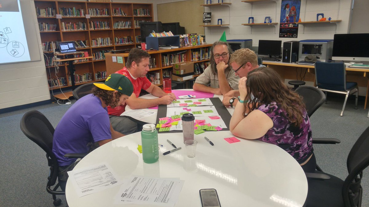 MHHS staff are learning about human centered design today :)