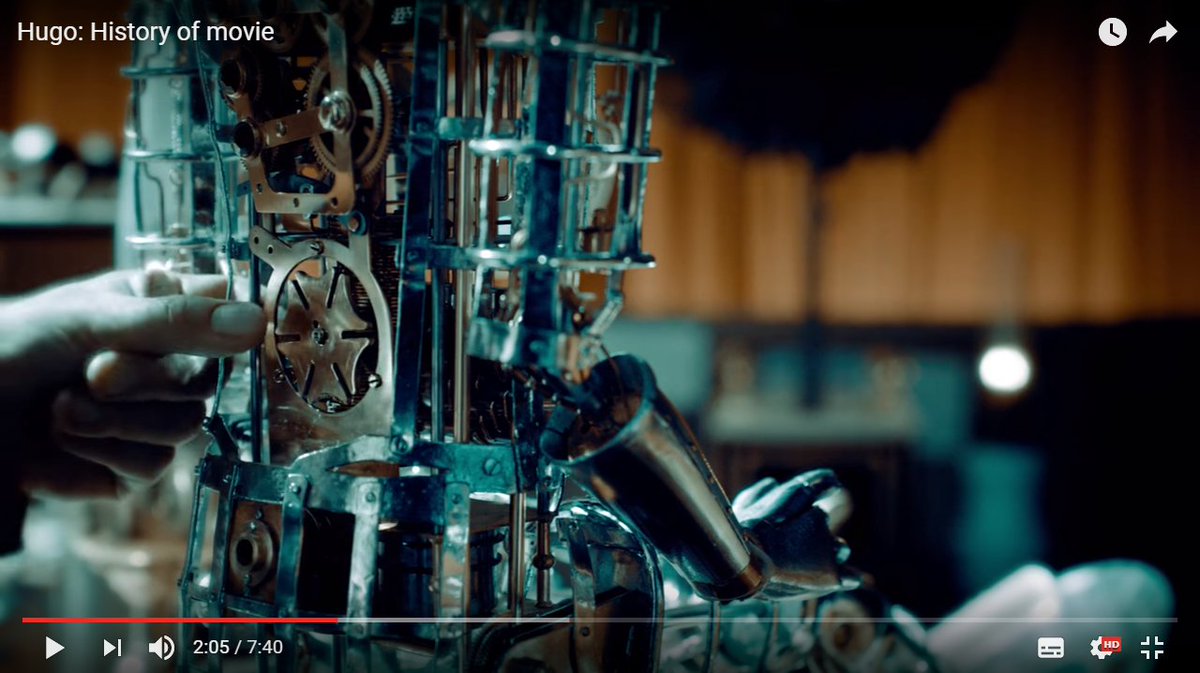RalfSiegesmund's tweet image. #hugo #genevamechanism
 #cinemahistory #scorsese I love HUgo Cabret and his story!