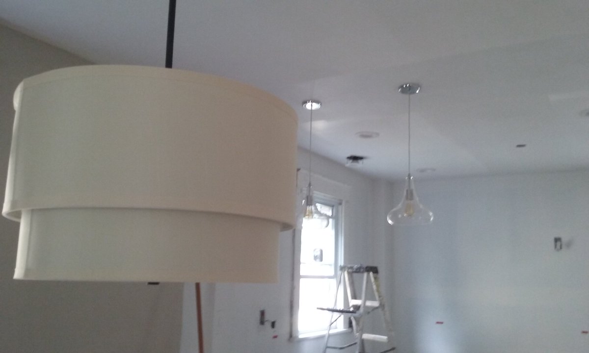 RichmondIMPACT's tweet photo. Beautiful new lighting! IMPACT Homes completely renovating interior of a lovely Northside Richmond home right now! #homeimprovement #RVA https://t.co/hnZxiG7naD