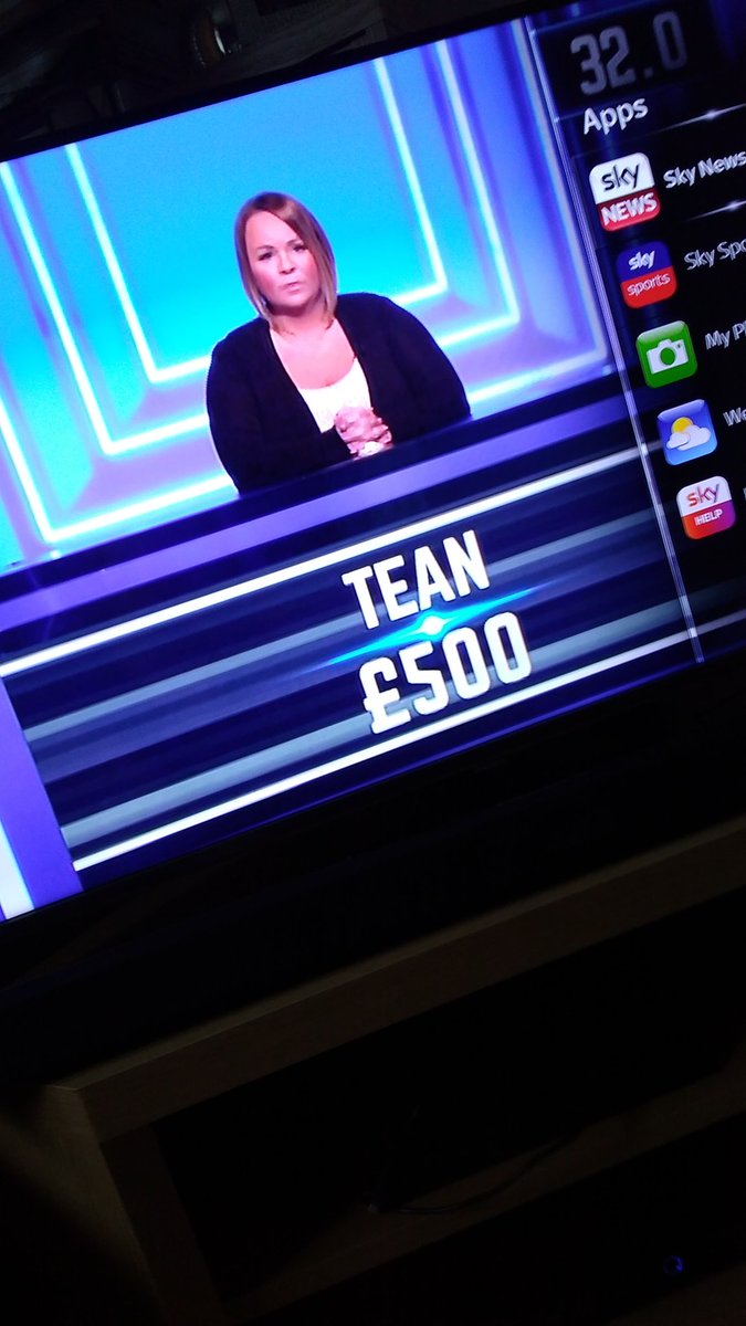 LadyLisa07's tweet photo. @_Tian15 when I heard Bradley Walsh state the contestant's name, for a split second I thought it might be you... https://t.co/TQQi6UxRcR