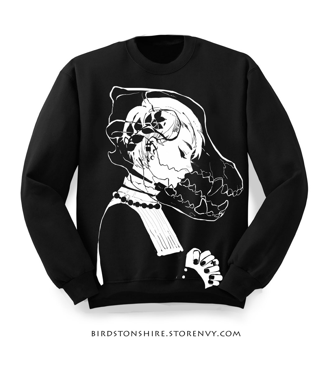 birdstonshire's tweet image. The PR(E)YER sweatshirt is officially live for preorders (with 20% preorders discount) 

Info inside 👉 Birdstonshire.storenvy.com 

Ends 9/13