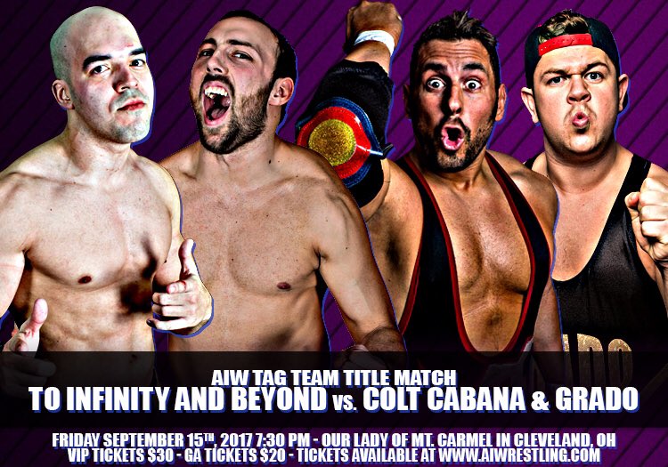 aiwrestling's tweet image. Let's pack this place like it's Absolution.
Buy Tickets Now:Shop.AIWrestling.Com