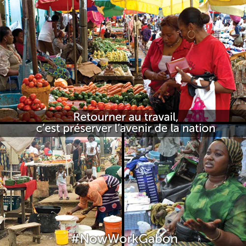TheMarcNze's tweet photo. Non à la prise en otage du #Gabon par ceux qui appellent à la grève. Le #Gabon est un pays fort, qui avance, et ne se laisse pas manipuler. https://t.co/xrhr8s1HlT