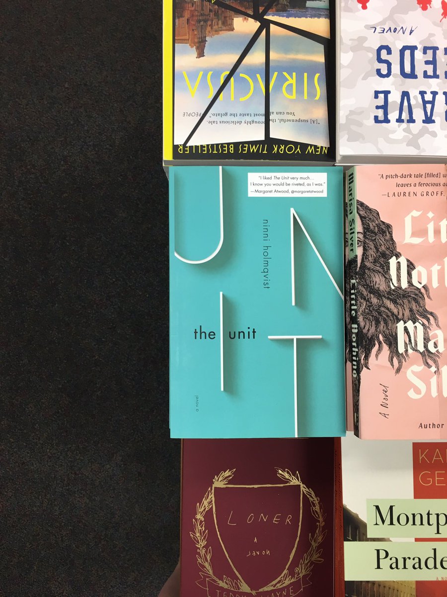 otherpress's tweet photo. 👀 THE UNIT, spotted at @PoliticsProse today 👀 https://t.co/p6fOHc8C6L