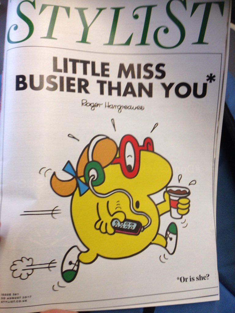 annaKjohnston's tweet image. Oh dear, this is me. Everyone's busy so I vow not to say "busy" when someone asks how I am. @StylistMagazine