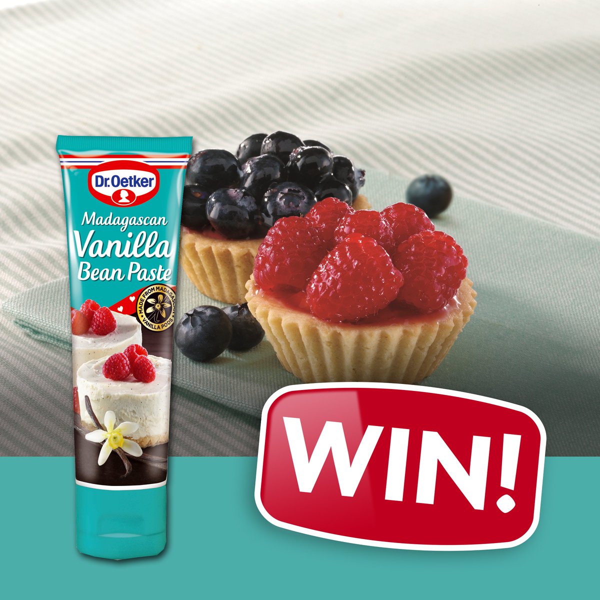 DrOetkerBakes's tweet photo. Baking Essential: Vanilla Bean Paste.
To #WIN one just RT &amp; follow.
T&amp;Cs apply.
#WinItWednesday https://t.co/85aDRn2jh0