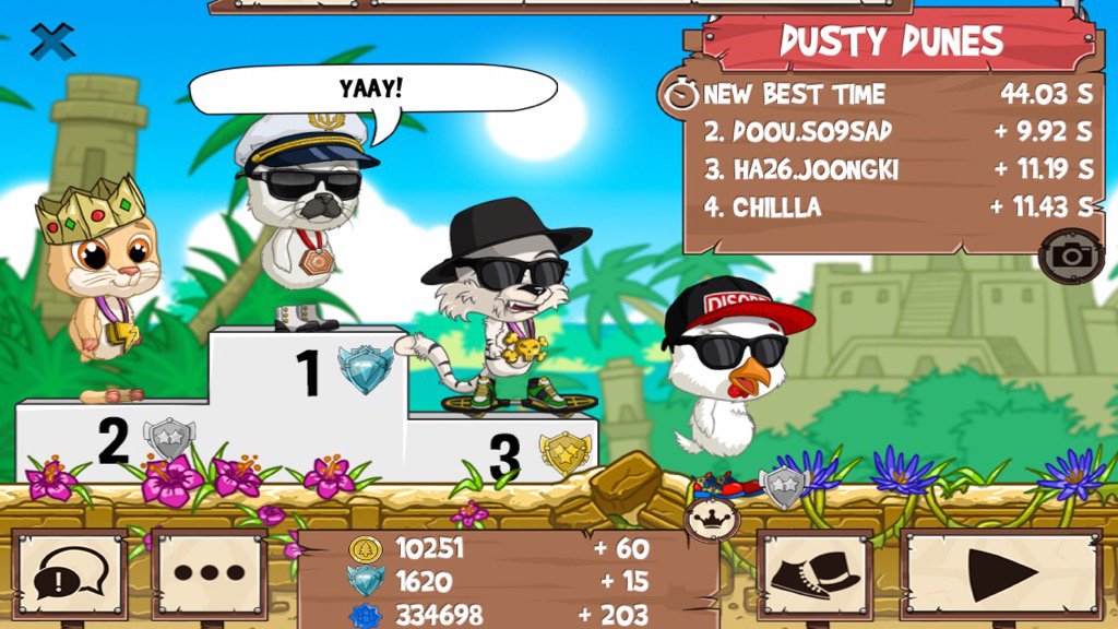 Dongers8's tweet photo. Get on my level, son! #funrun2 #So9sad #JoongKi #chillla https://t.co/n82XHE1UZD