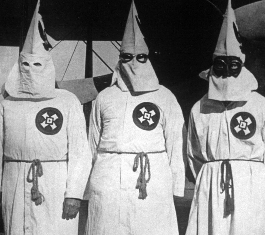 DineshDSouza's tweet photo. From the violent masked thugs of the KKK to the violent masked thugs of #Antifa the Democratic Left maintains continuity with its past https://t.co/jIZ4RqmgI9