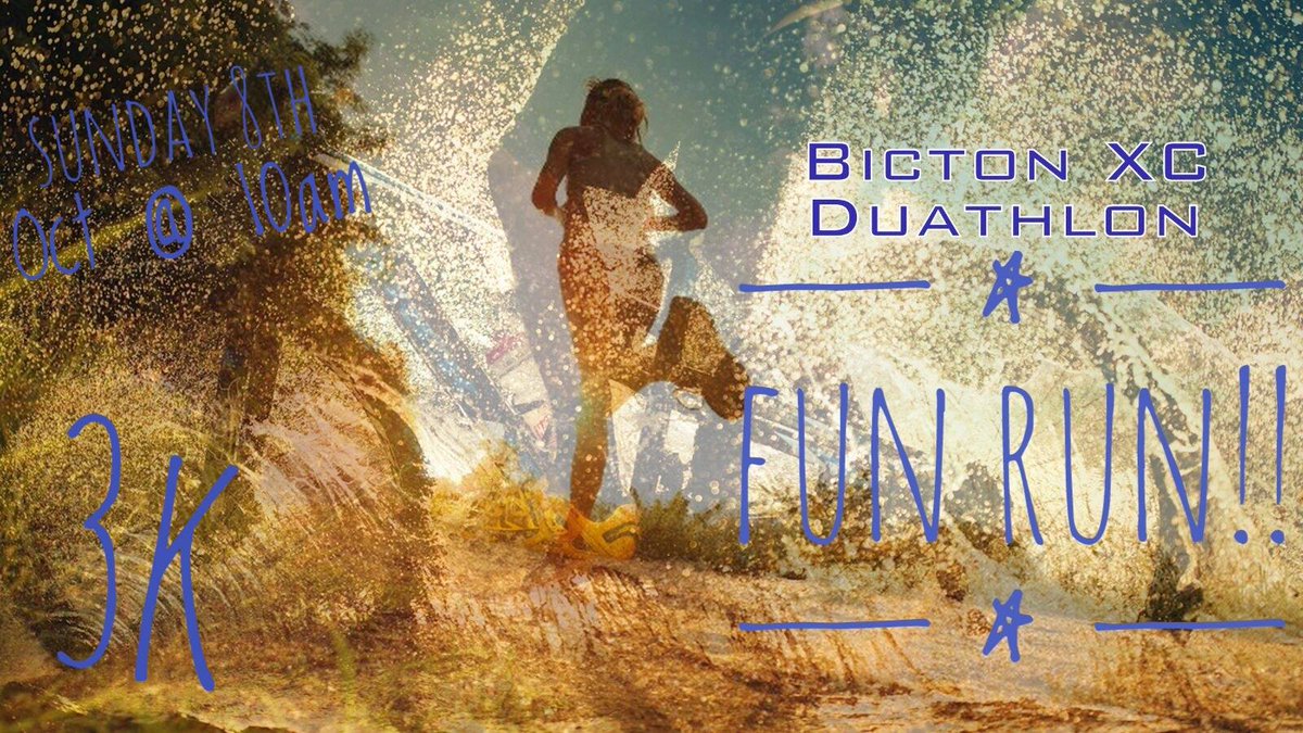 Bicton_XC's tweet photo. 3k FUN RUN at the @Bicton_XC! See Facebook for more information: https://t.co/VEgXabtQX4
@OReindeerrun @exmouthhour @eastdevonhour https://t.co/RcdeXO8I73