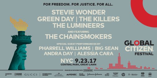 Global Citizen Festival is a few weeks away! Take action for global education with the <a href="/glblctzn/">Global Citizen ⭕</a> app &amp; win tickets: glblctzn.me/a-fest