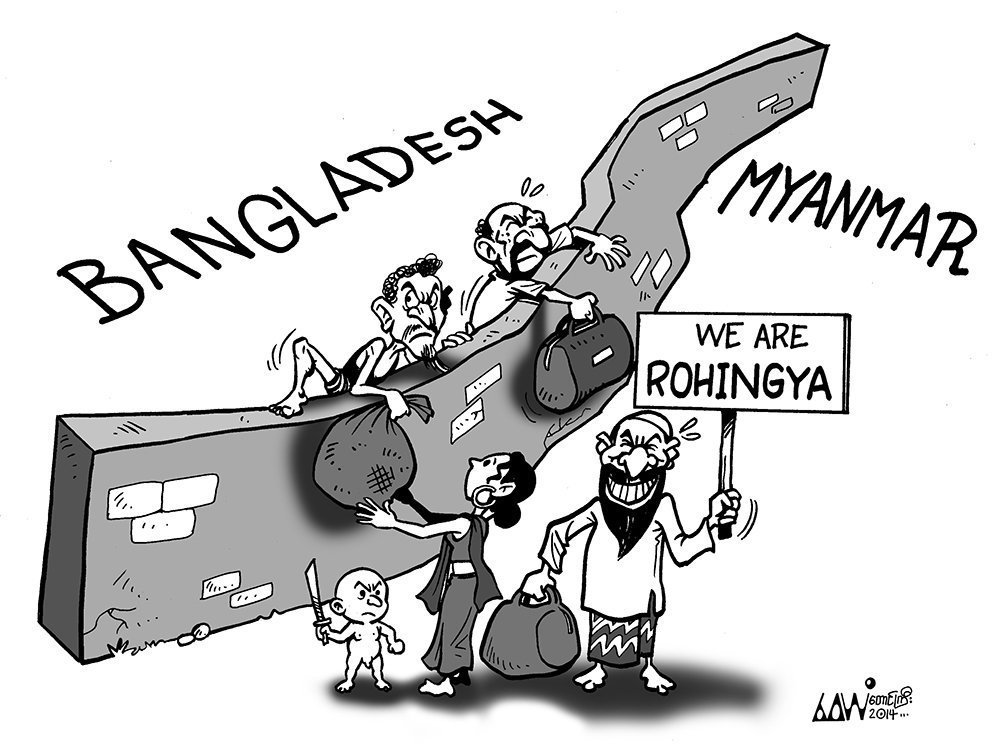 Who is #Rohingya??
There are no rohingya in myanmar history wich has been over 2200 years.
There are bengali terrorists from #bengaladesh.