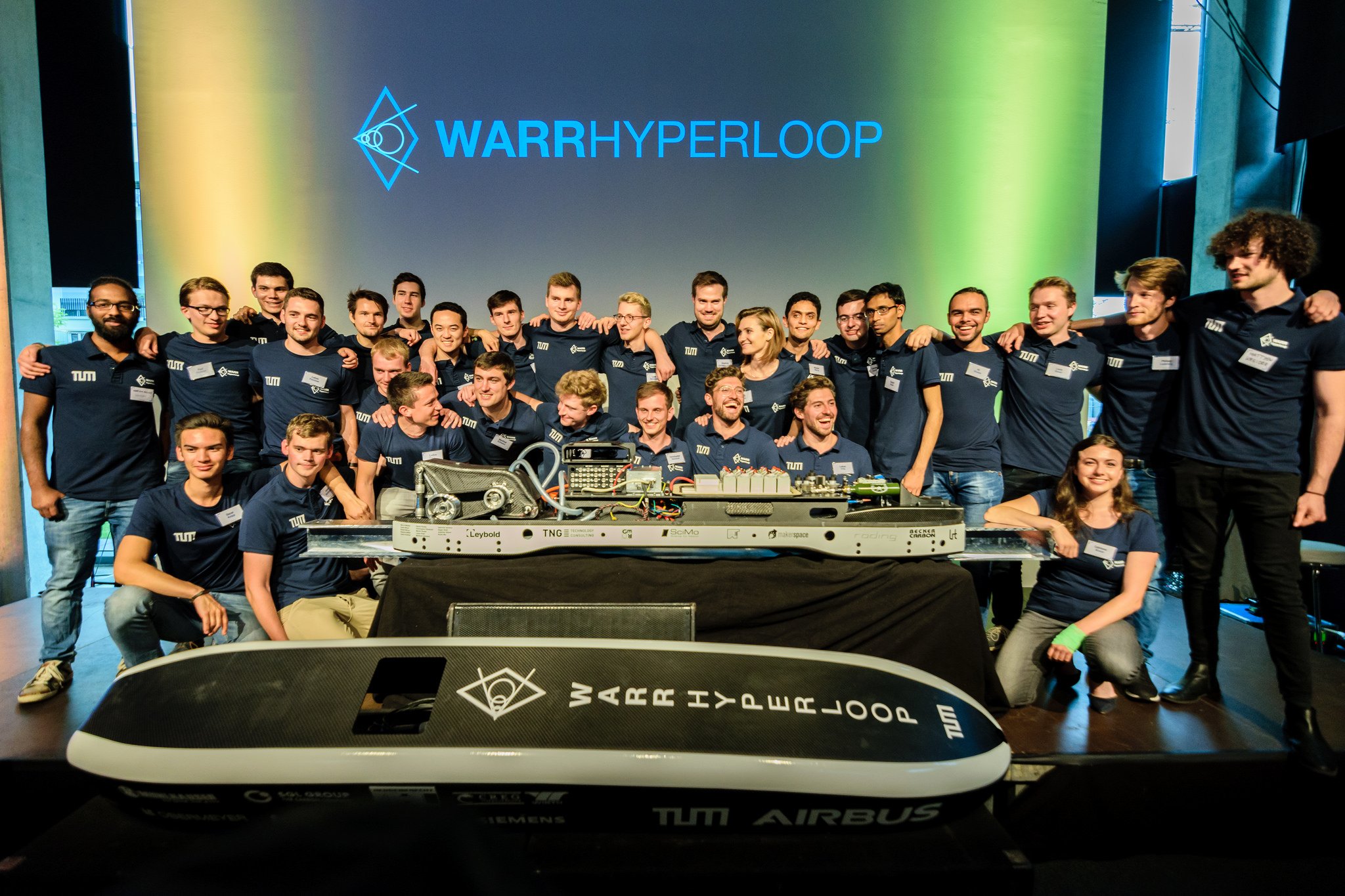 HyperloopTT on X Congrats to our friends at WARRHyperloop for winning the SpaceX Hyperloop competition reaching a speed of 202 mph 324 km h https t JIAZrIcfFx X