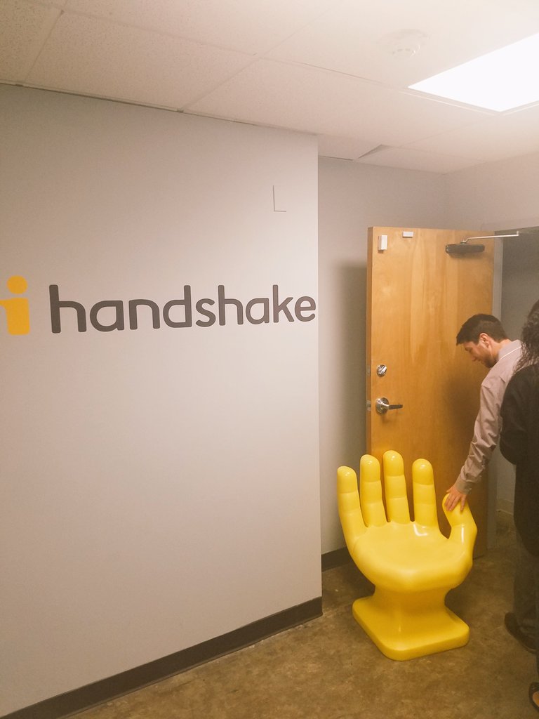 lukim98's tweet photo. Starting our 2nd day of #ncatrek17 with @joinHandshake! @NUCareerAdvance https://t.co/tTEt6tY1pV