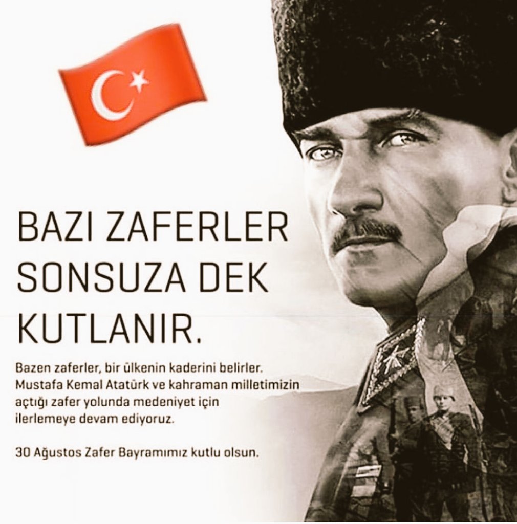 Zafer Bayramınız Kutlu Olsun