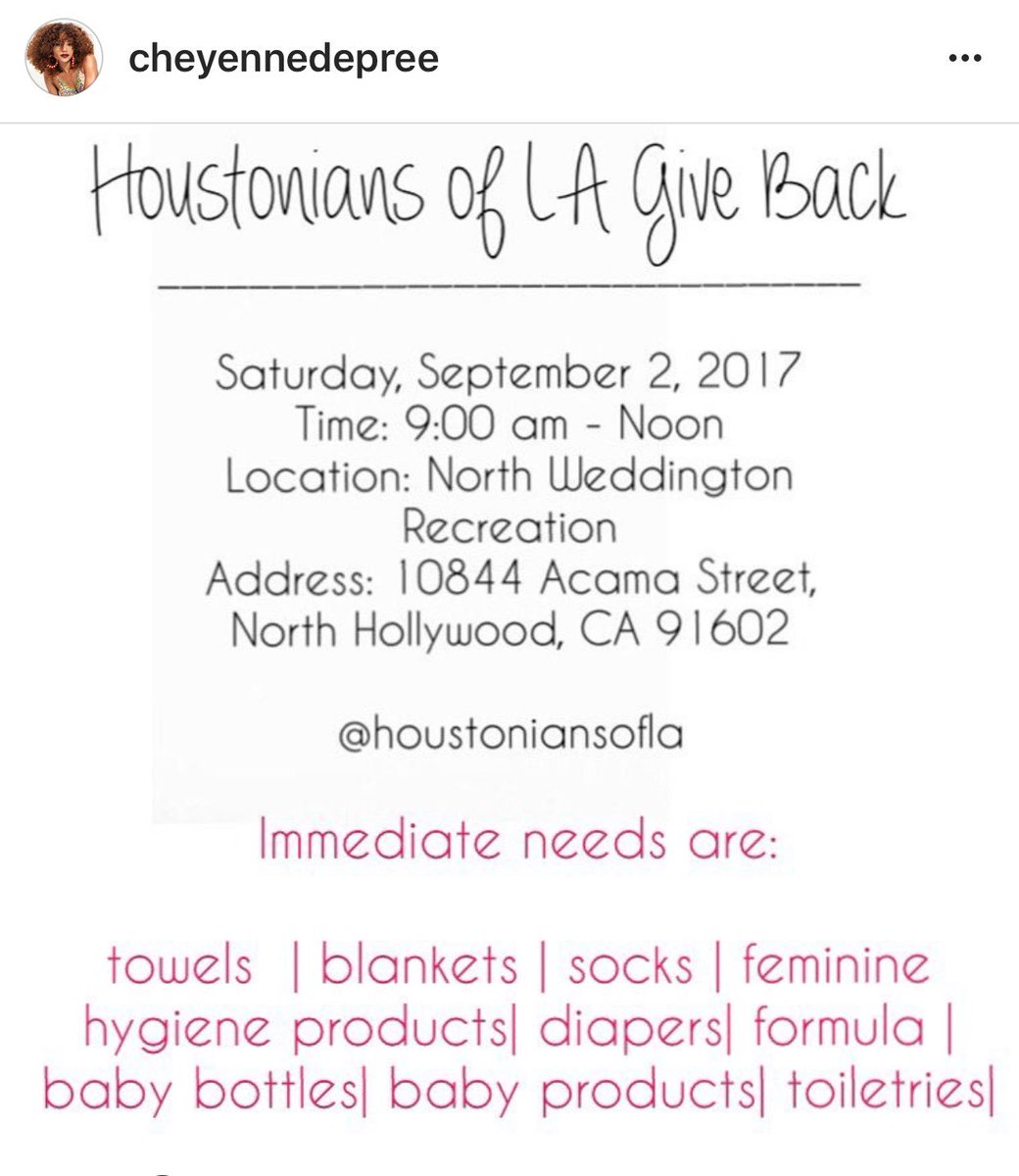 Nathanapirtle's tweet image. Let&apos;s #HelpHouston #LosAngeles let&apos;s do It!! Share this !