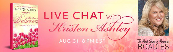 KristenAshley68's tweet photo. Me, @RSofRomance and YOU! Live Chat on FB! Tomorrow! Be there or be 🔲 #ExploreTheTimeInBetween https://t.co/IypNdupEJT