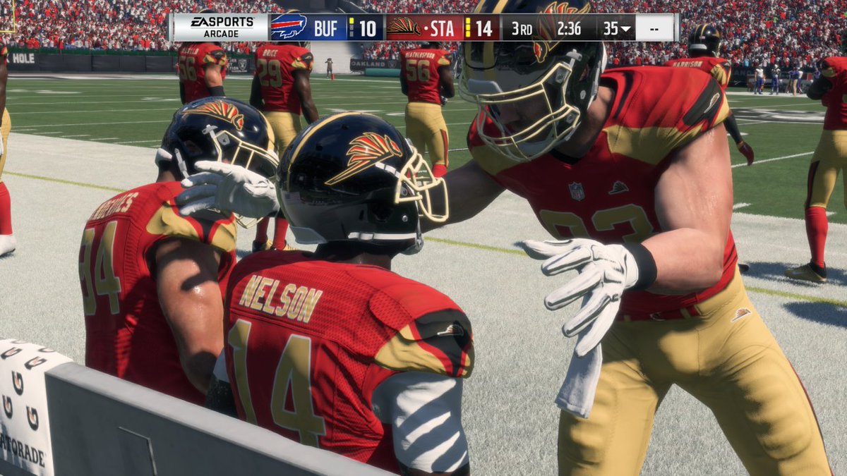 OSG_TRXMONEY's tweet image. #JJNelson is a monster in the #returngame #madden18 #maddenmut