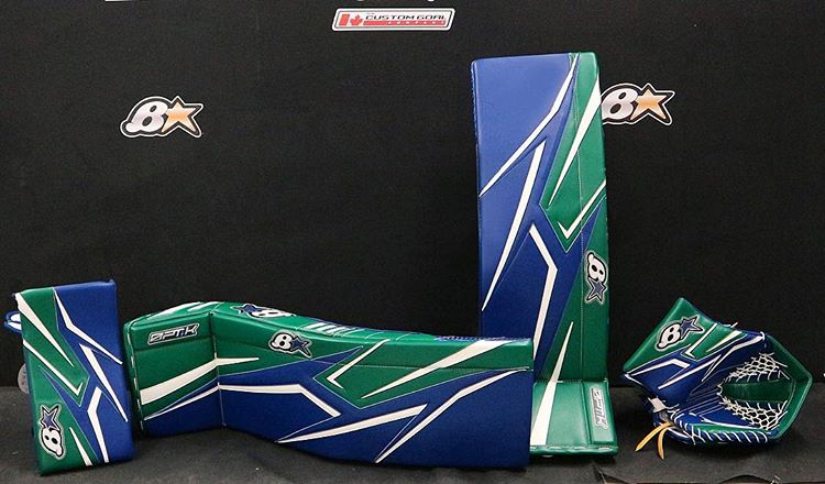 Tendy_Gear's tweet photo. Thatcher Demko 
Vancouver Canucks 
Brian's Optik Setup https://t.co/jH9STnSPXe
