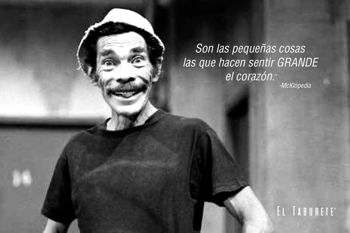 eltaburete's tweet photo. Son las pequeñas cosas las que hacen sentir grande el corazón. https://t.co/HLx1od52fU