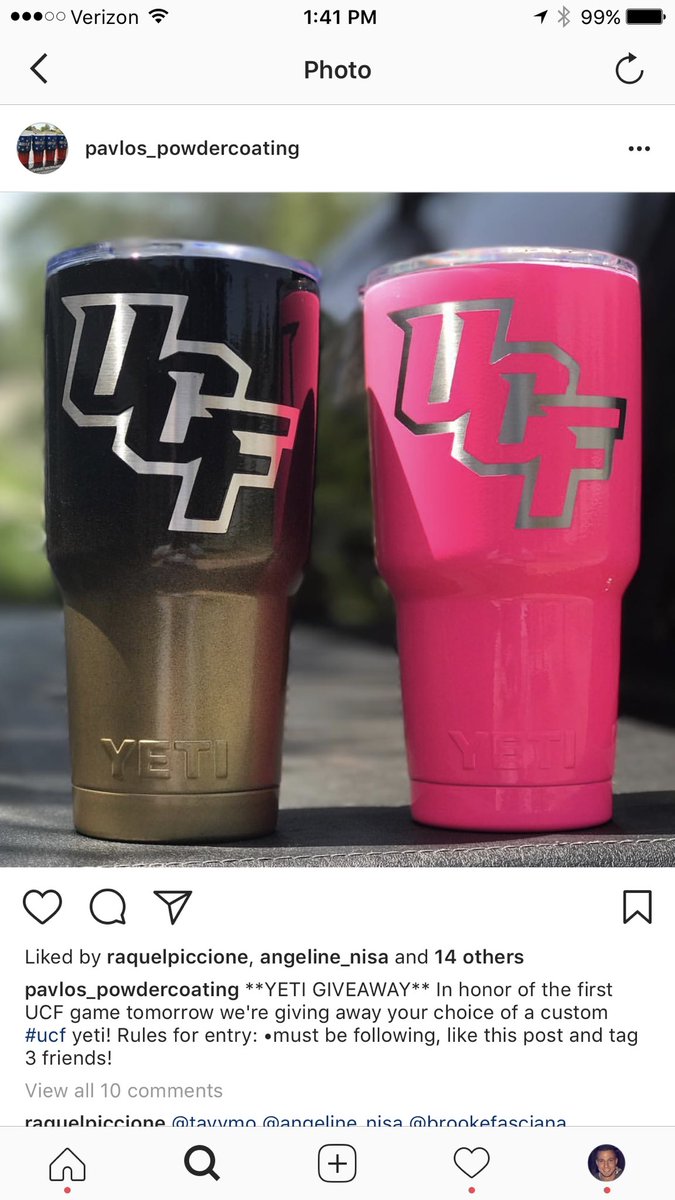 ucf yeti tumbler
