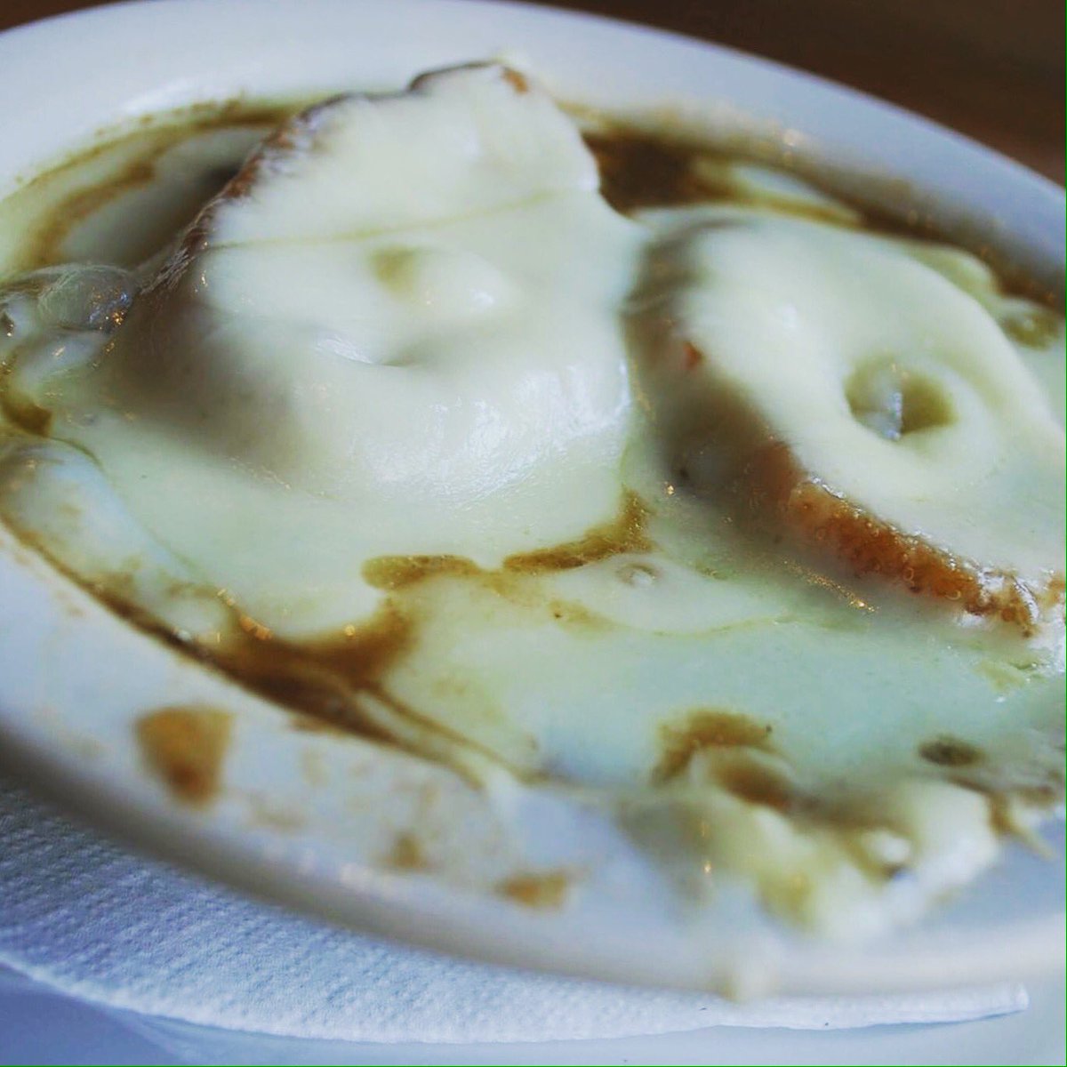 Dreaming of fall w/ our French Onion Soup...