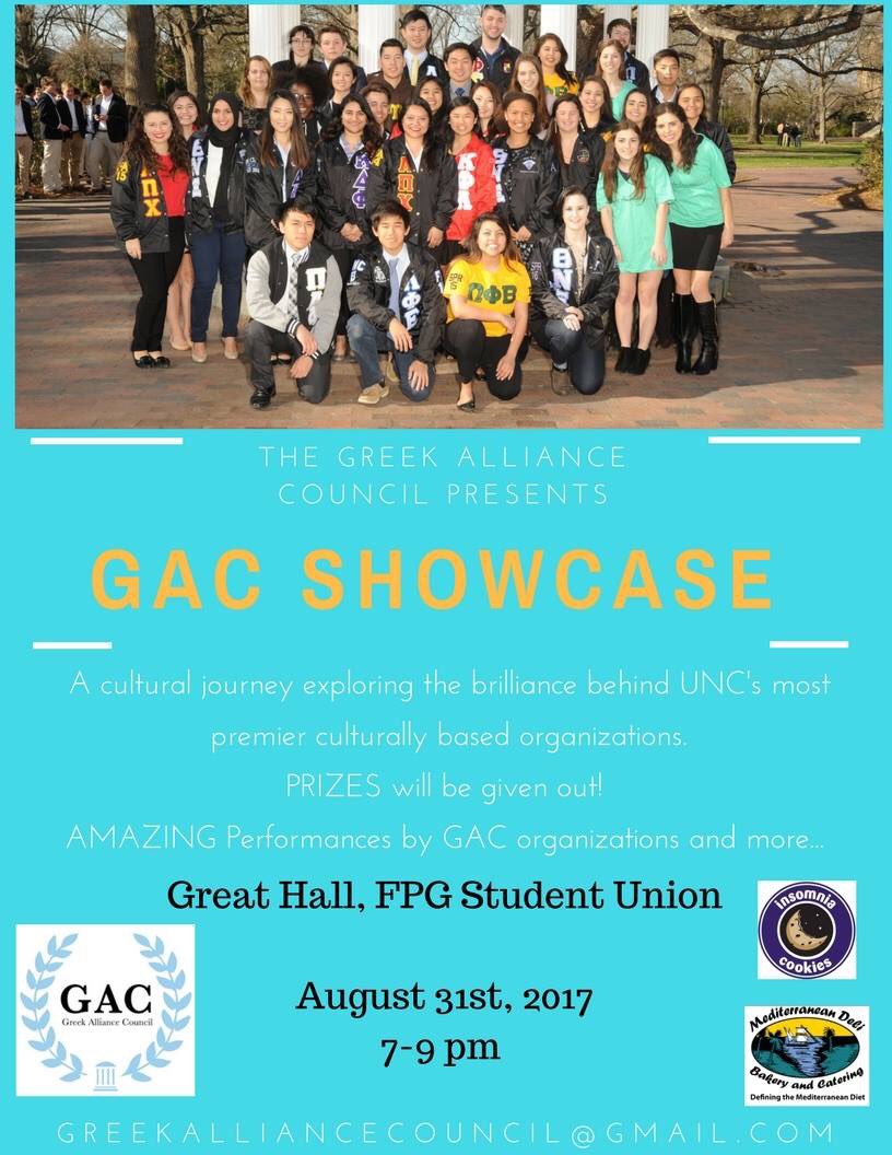 UNC_GAC's tweet photo. Happening tomorrow!! See you all there 😁 https://t.co/Fjs0bhzkGv