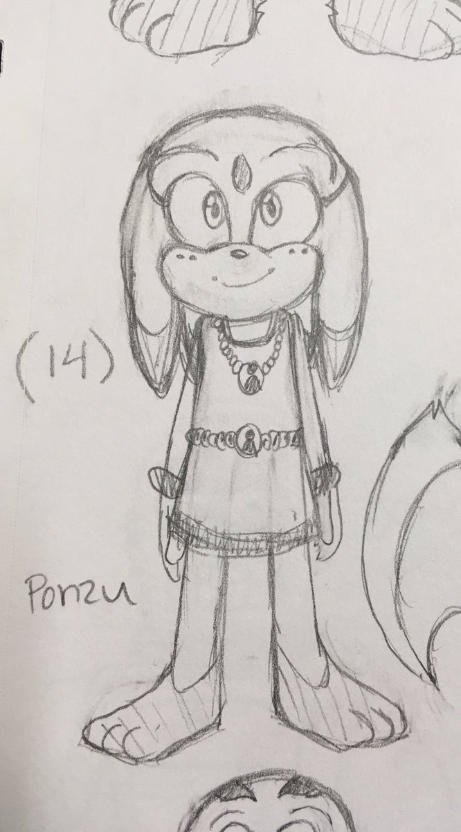 Some Sonic OCs I revisited in 16' 