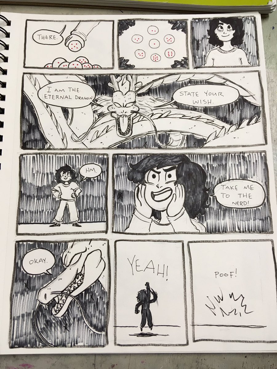 And finally a comic about me missing my friend @CGerszewski and it was either early this guest or late last year