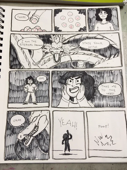 And finally a comic about me missing my friend @CGerszewski and it was either early this guest or late last year 
