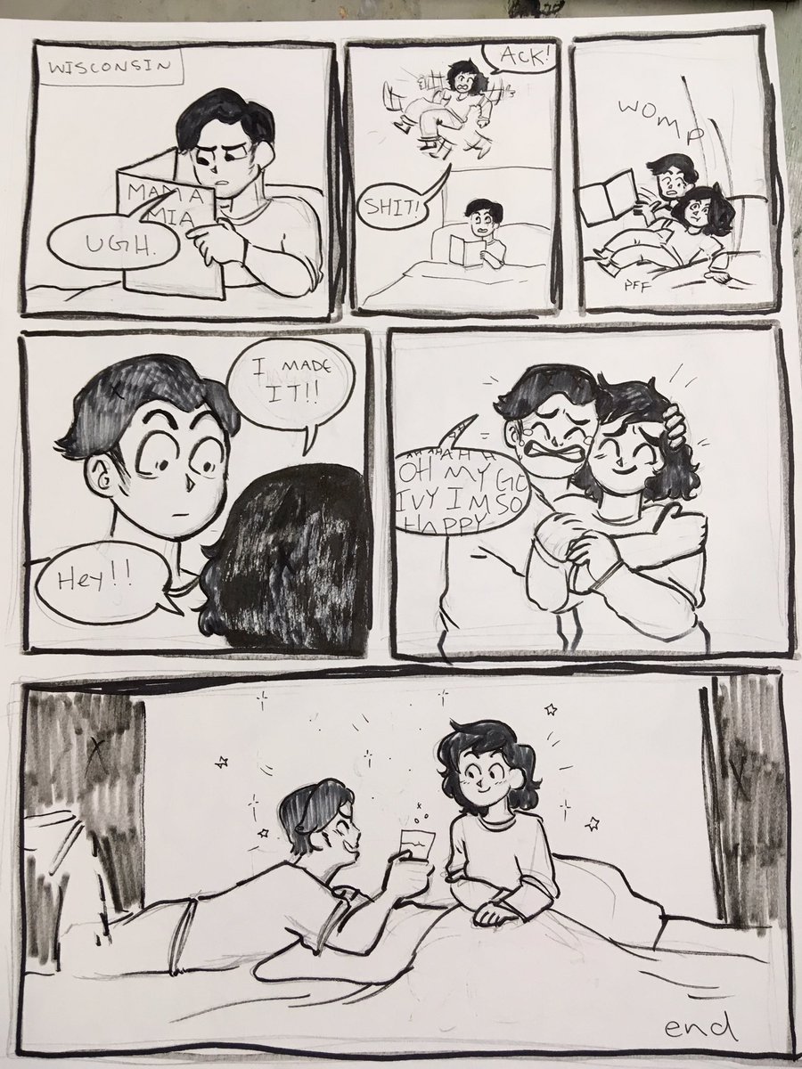 And finally a comic about me missing my friend @CGerszewski and it was either early this guest or late last year