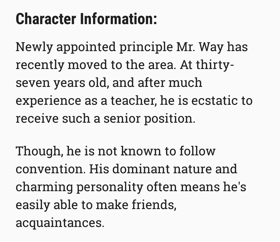 PrincipleGWay's tweet image. //New account:
★ Single Verse. 
★ Bisexual.
★ Descriptive.
★ Not new to roleplay.
RT? 🔥