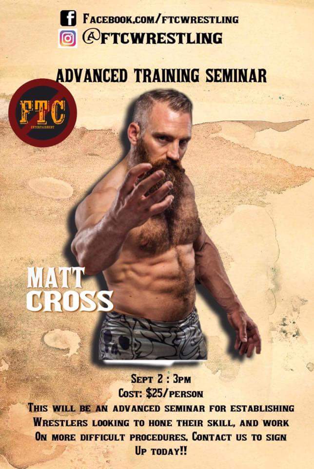 MDoggMattCross's tweet photo. Ready to party this weekend!

Saturday @FtcWrestling OH
Sunday @festwrestling FL https://t.co/TUpLGBgEvn