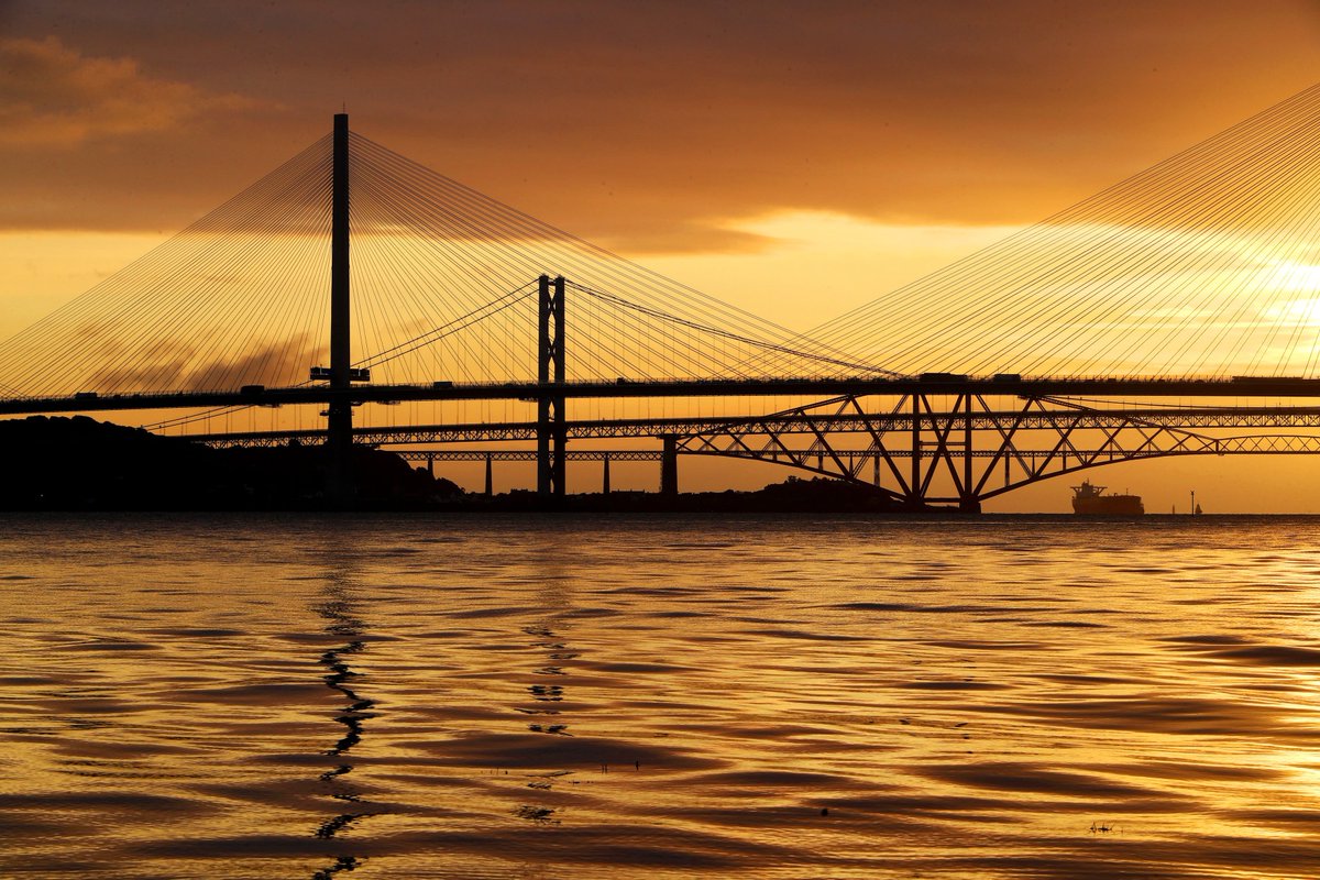 courier_fife's tweet photo. PICTURES: The Queensferry Crossing’s first day in photographs https://t.co/2vcidVQFwa https://t.co/IM6r2LplpT